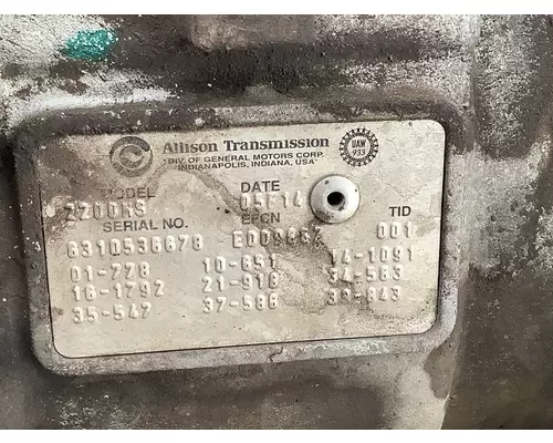 ALLISON 2200HS Transmission Assembly