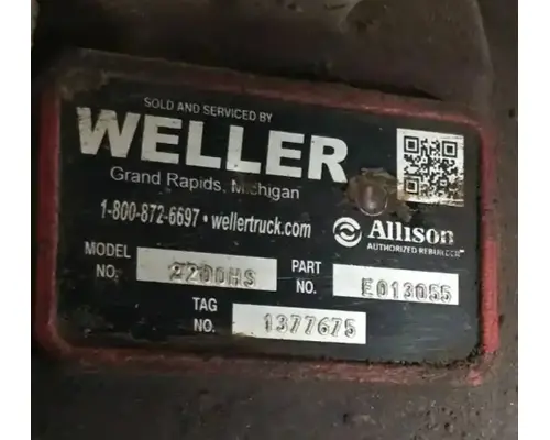 ALLISON 2200HS TransmissionTransaxle Assembly