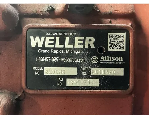 ALLISON 2200HS TransmissionTransaxle Assembly