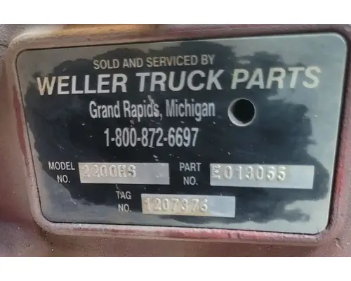 ALLISON 2200HS TransmissionTransaxle Assembly