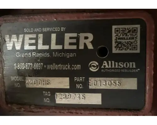 ALLISON 2200HS TransmissionTransaxle Assembly