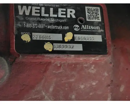 ALLISON 2200HS TransmissionTransaxle Assembly