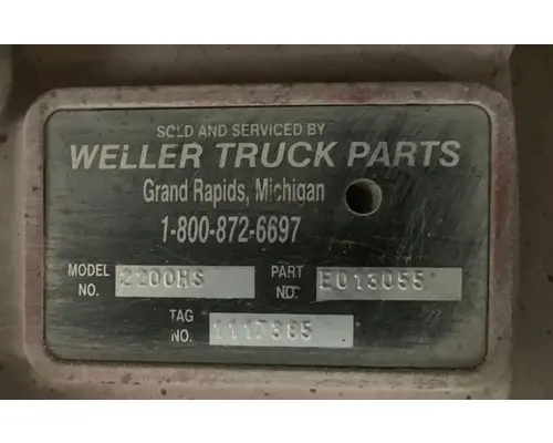 ALLISON 2200HS TransmissionTransaxle Assembly