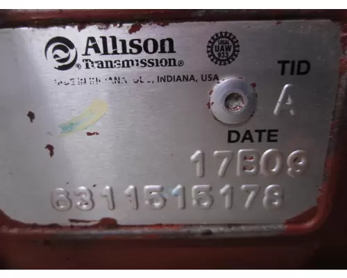 ALLISON 2200RDS GEN 4-5 TRANSMISSION ASSEMBLY