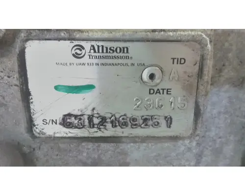 ALLISON 2200RDS GEN 6 TRANSMISSION ASSEMBLY
