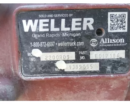 ALLISON 2200RDS TRANSMISSION ASSEMBLY