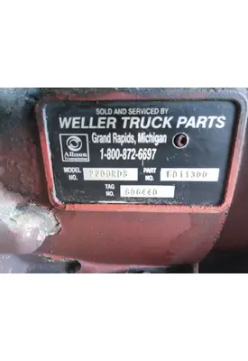 ALLISON 2200RDS TRANSMISSION ASSEMBLY