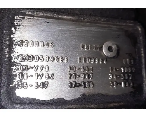 ALLISON 2200RDS TRANSMISSION ASSEMBLY