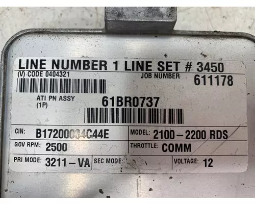 ALLISON 2200RDS Transmission Control Module