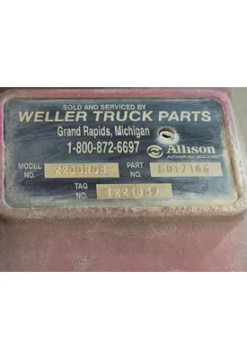 ALLISON 2200RDS Transmission/Transaxle Assembly