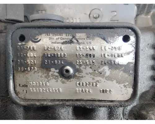ALLISON 2200 TRANSMISSION ASSEMBLY