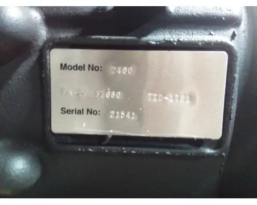 ALLISON 2400 TRANSMISSION ASSEMBLY
