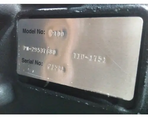 ALLISON 2400 TRANSMISSION ASSEMBLY