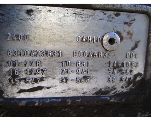 ALLISON 2400 TRANSMISSION ASSEMBLY