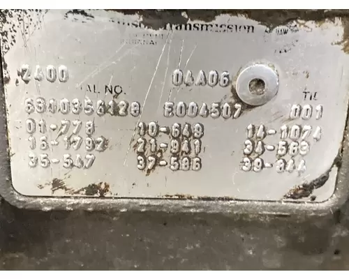 ALLISON 2400 Transmission Assembly