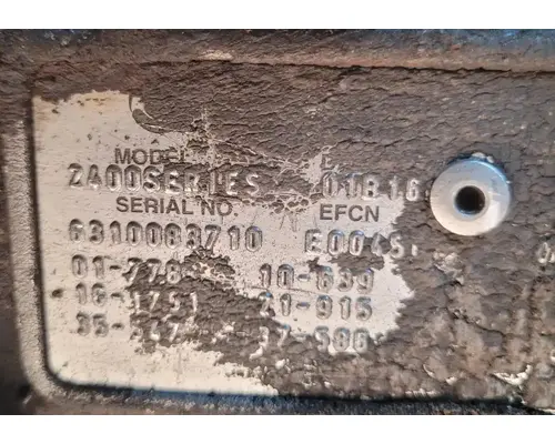 ALLISON 2400 TransmissionTransaxle Assembly