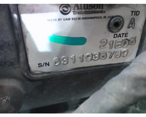 ALLISON 2500HS GEN 4-5 TRANSMISSION ASSEMBLY