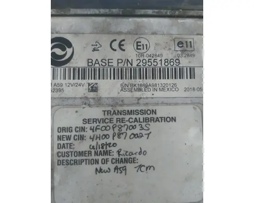 ALLISON 2500HS GEN 4-5 TRANSMISSION CONTROL MODULE (TCM)