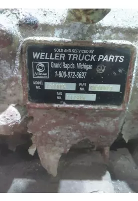 ALLISON 2500HS TRANSMISSION ASSEMBLY