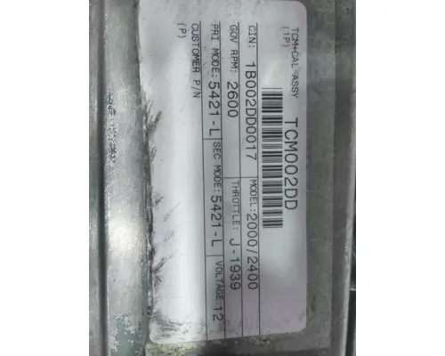 ALLISON 2500HS TRANSMISSION CONTROL MODULE (TCM)