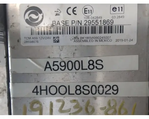 ALLISON 2500HS TRANSMISSION CONTROL MODULE (TCM)