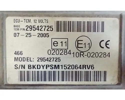 ALLISON 2500HS Transmission ECMs