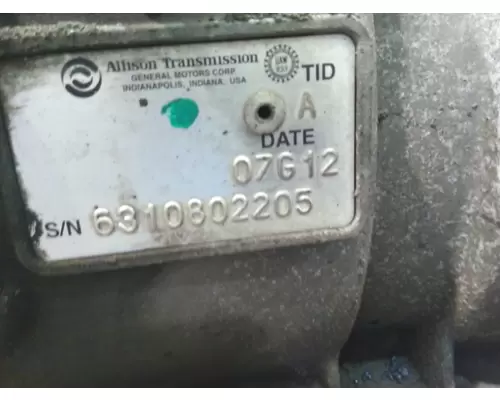 ALLISON 2500PTS GEN 4-5 TRANSMISSION ASSEMBLY