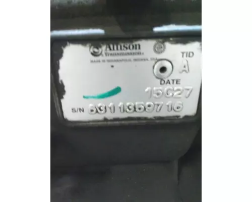 ALLISON 2500PTS GEN 4-5 TRANSMISSION ASSEMBLY