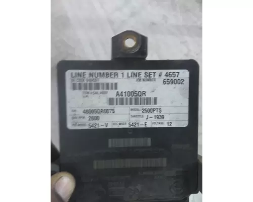 ALLISON 2500PTS GEN 4-5 TRANSMISSION CONTROL MODULE (TCM)