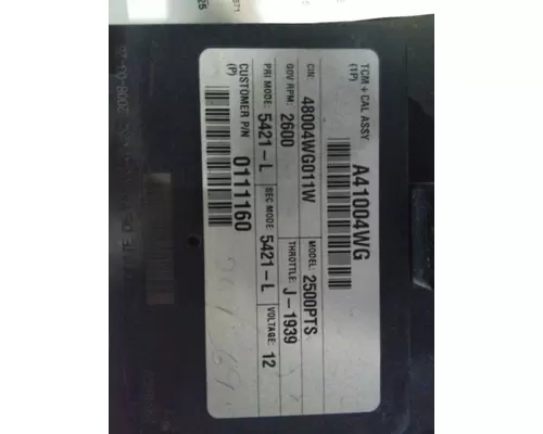 ALLISON 2500PTS GEN 4-5 TRANSMISSION CONTROL MODULE (TCM)