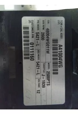 ALLISON 2500PTS GEN 4-5 TRANSMISSION CONTROL MODULE (TCM)