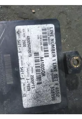 ALLISON 2500PTS TRANSMISSION CONTROL MODULE (TCM)