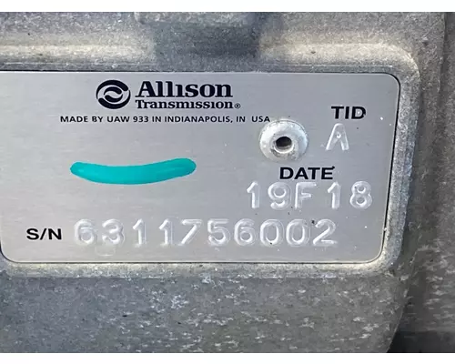ALLISON 2500PTS Transmission Assembly