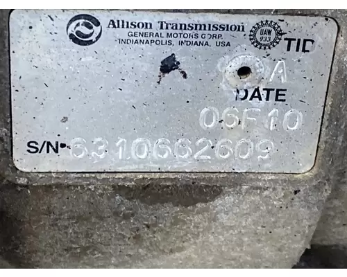 ALLISON 2500PTS Transmission Assembly