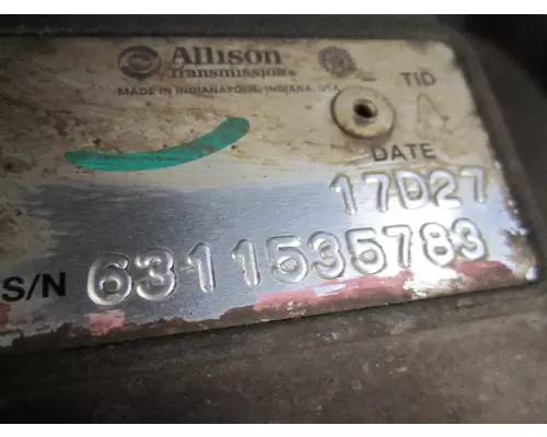 ALLISON 2500RDS GEN 4-5 TRANSMISSION ASSEMBLY