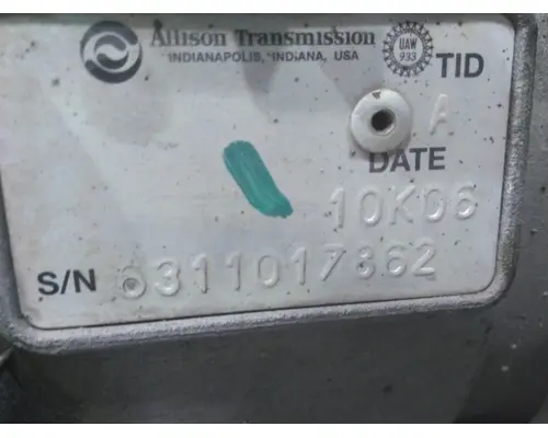 ALLISON 2500RDS GEN 4-5 TRANSMISSION ASSEMBLY