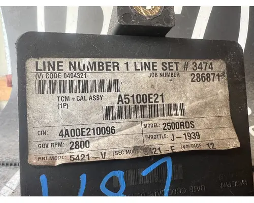 ALLISON 2500RDS ECM (Transmission)