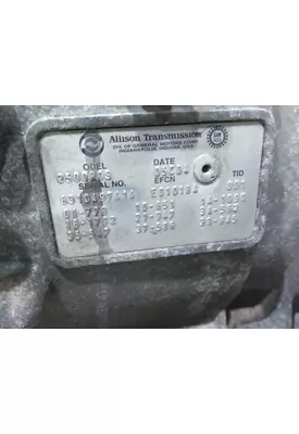 ALLISON 2500RDS TRANSMISSION ASSEMBLY