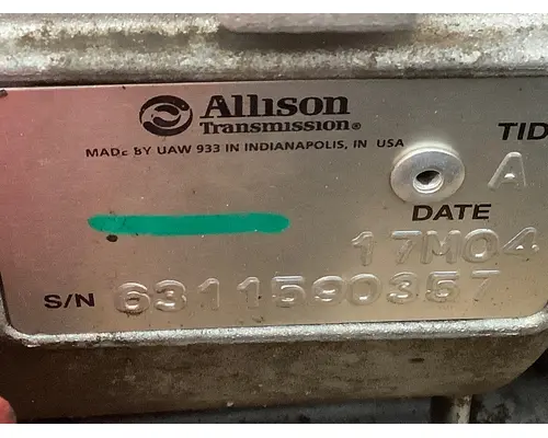 ALLISON 2500RDS Transmission Assembly