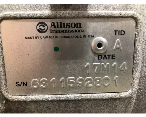 ALLISON 2550RDS Transmission Assembly