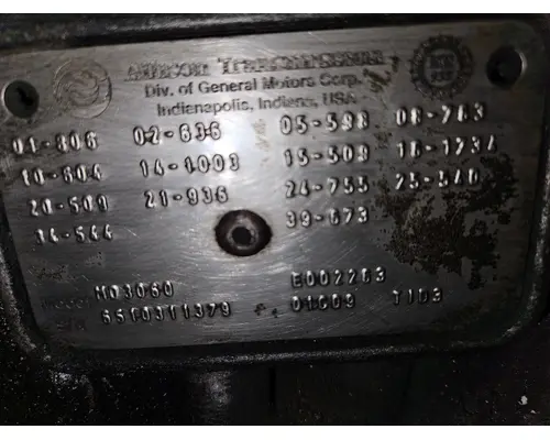 ALLISON 3000 SERIES  Transmission Assembly