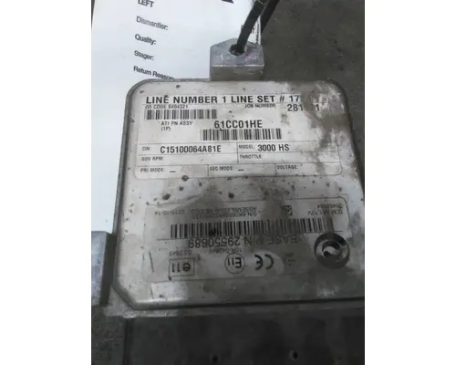 ALLISON 3000HS GEN 4-5 TRANSMISSION CONTROL MODULE (TCM)