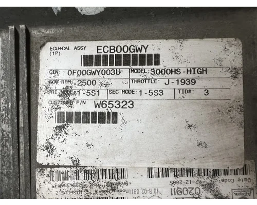 ALLISON 3000HS ECM (Transmission)