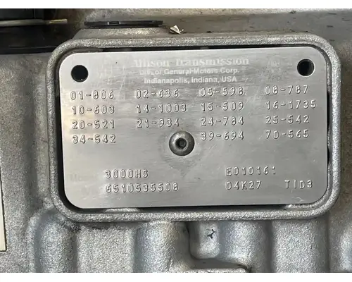 ALLISON 3000HS TransmissionTransaxle Assembly