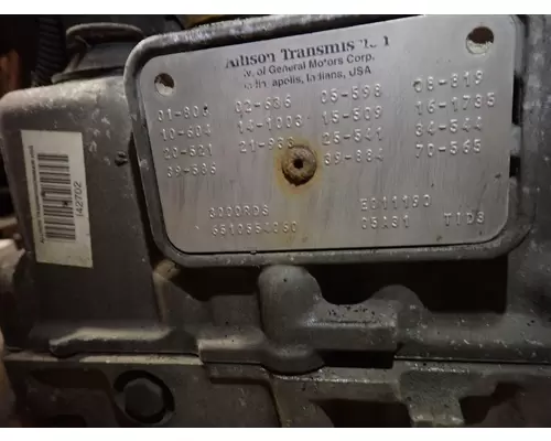 ALLISON 3000RDS_P TransmissionTransaxle Assembly