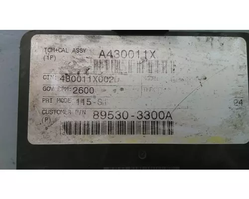 ALLISON 3000RDSP GEN 4-5 TRANSMISSION CONTROL MODULE (TCM)