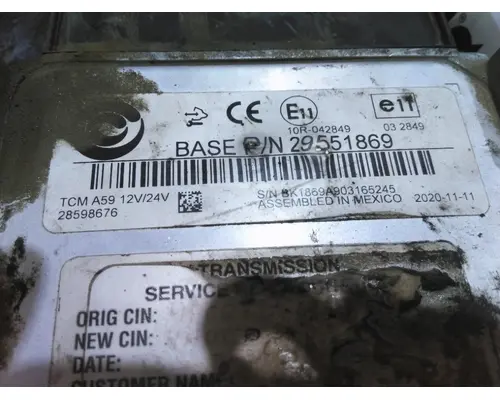 ALLISON 3000RDSP GEN 4-5 TRANSMISSION CONTROL MODULE (TCM)
