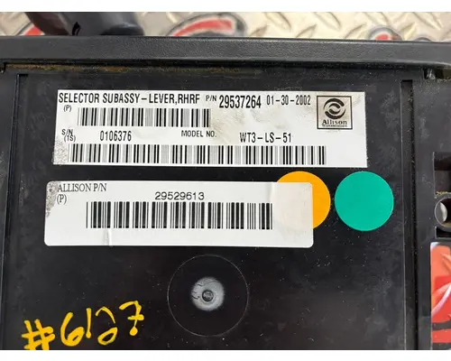 ALLISON 3000RDS Automatic Transmission Parts, Misc.