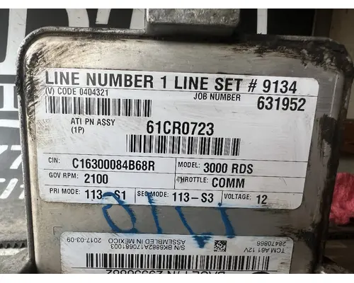 ALLISON 3000RDS ECM (Transmission)