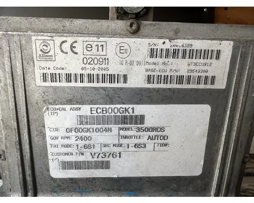 ALLISON 3000RDS ECM (Transmission)